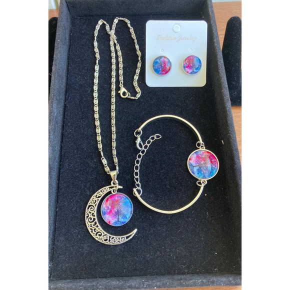 Tree 3 piece jewelry set - Picture 1 of 5